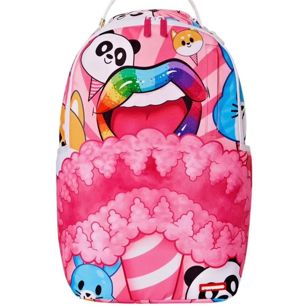 Sprayground Candy Pop DLXR Backpack Unisex Multi Graphic Travel Laptop Bag DSB93